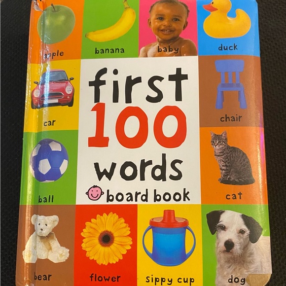 📚2/$10📚 First 100 Words Padded Board Book - Picture 2 of 5